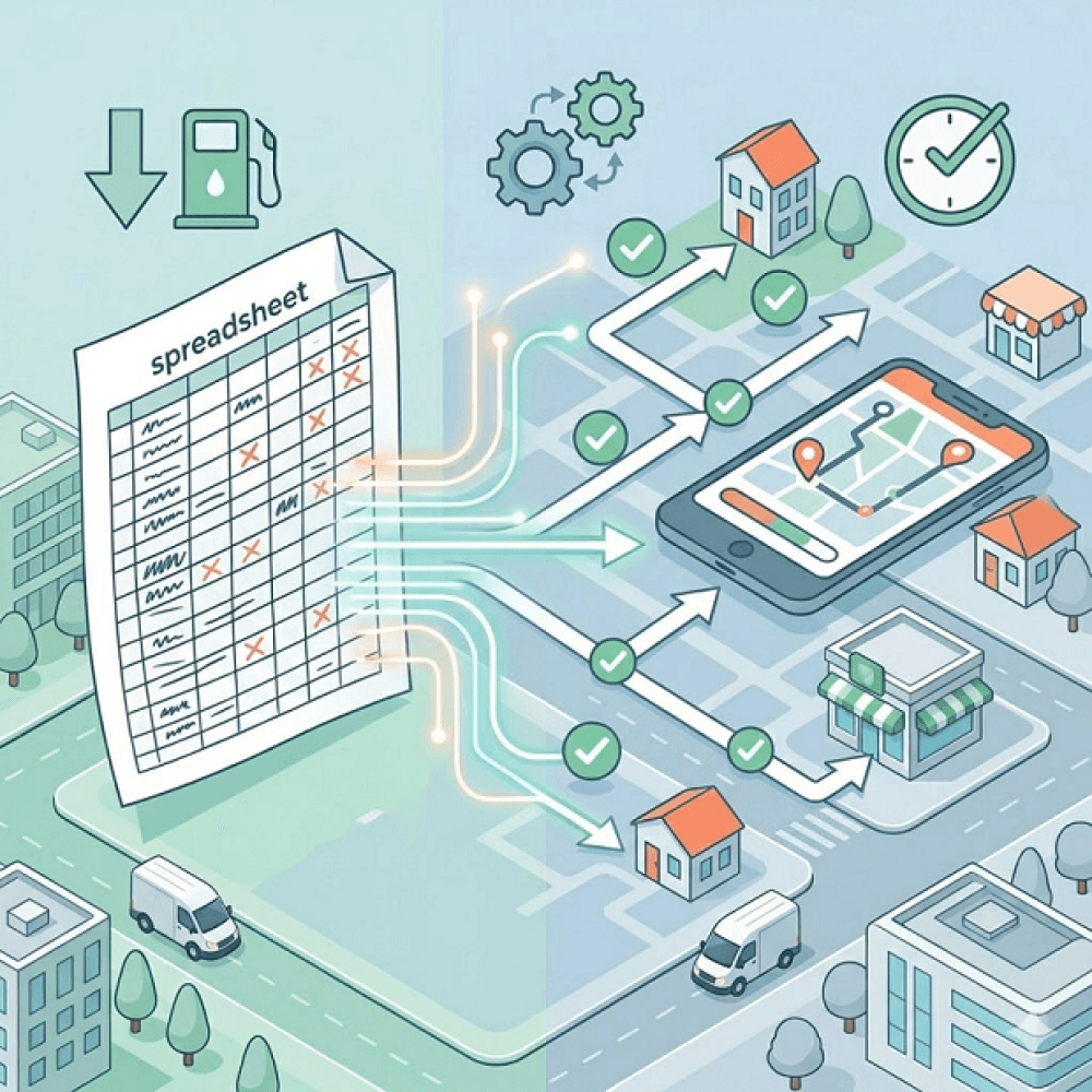 Intelligent Algorithms for SMEs: Ending the Era of Excel Spreadsheets in Route Planning