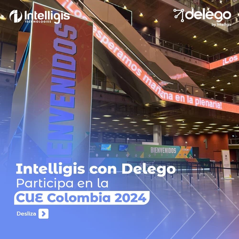 Intelligis brilla en la CUE 2024 en Colombia como partner estratégico de Esri